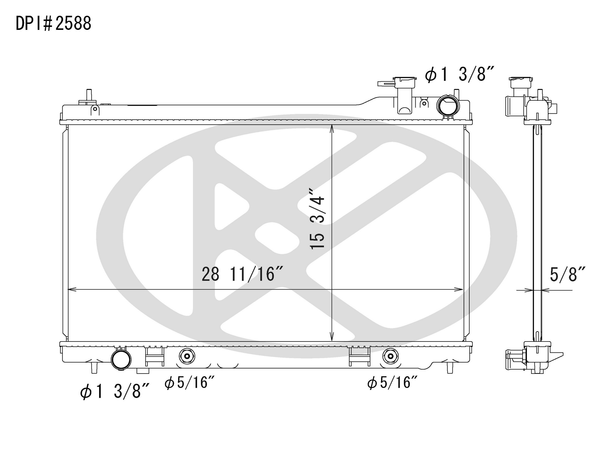 Koyorad Radiator A2588