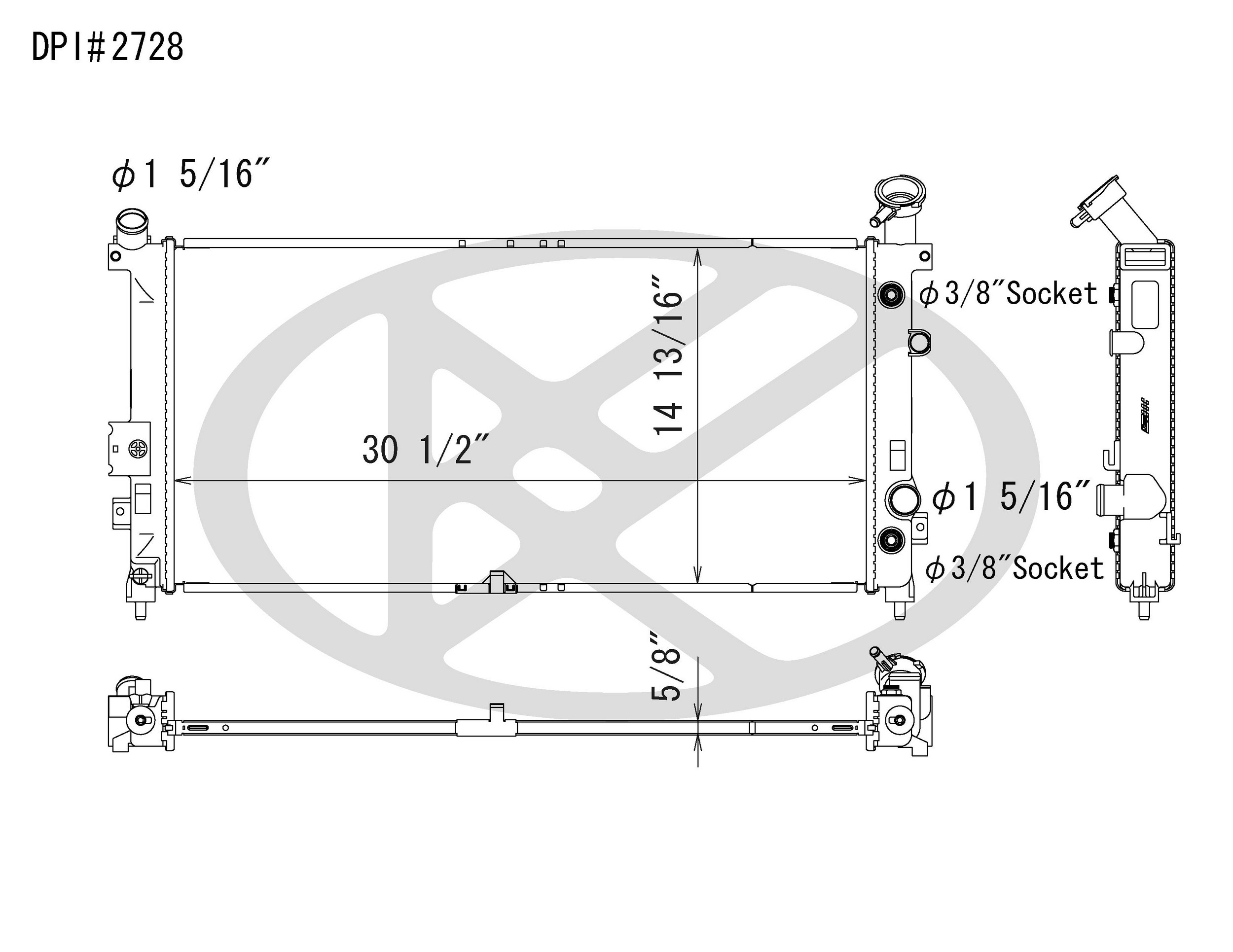 Koyorad Radiator A2728