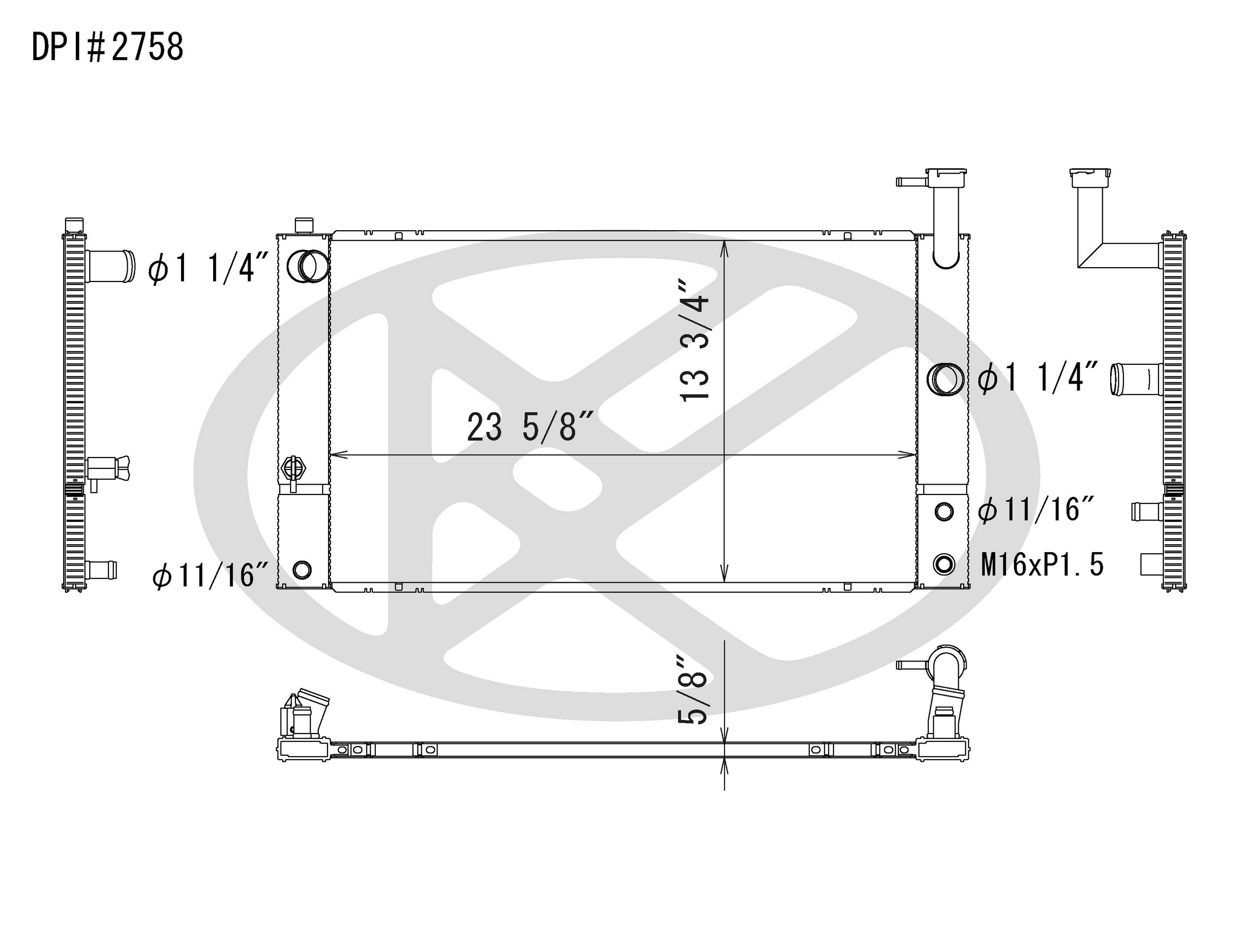Koyorad Radiator A2758