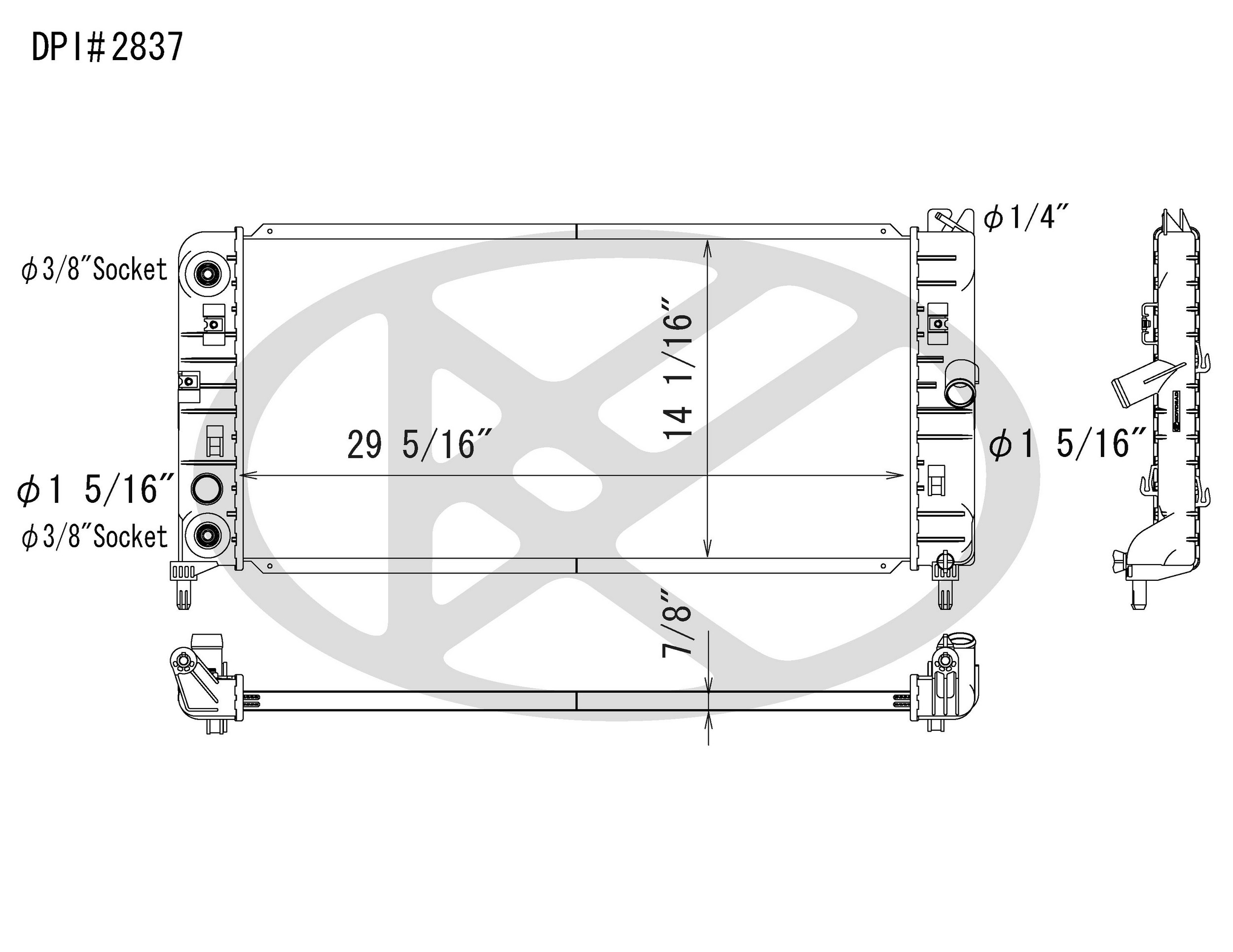 Koyorad Radiator A2837