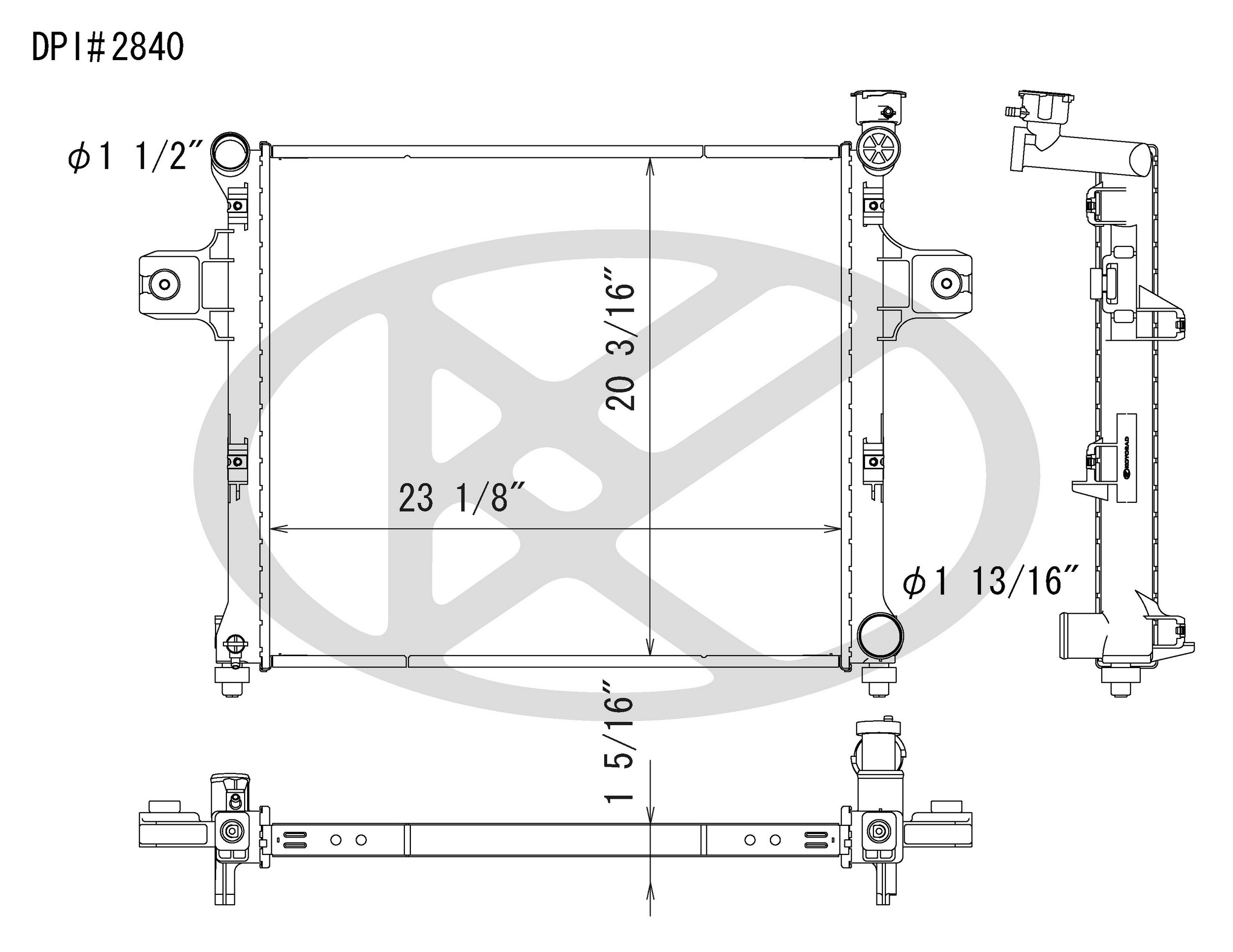 Koyorad Radiator A2840
