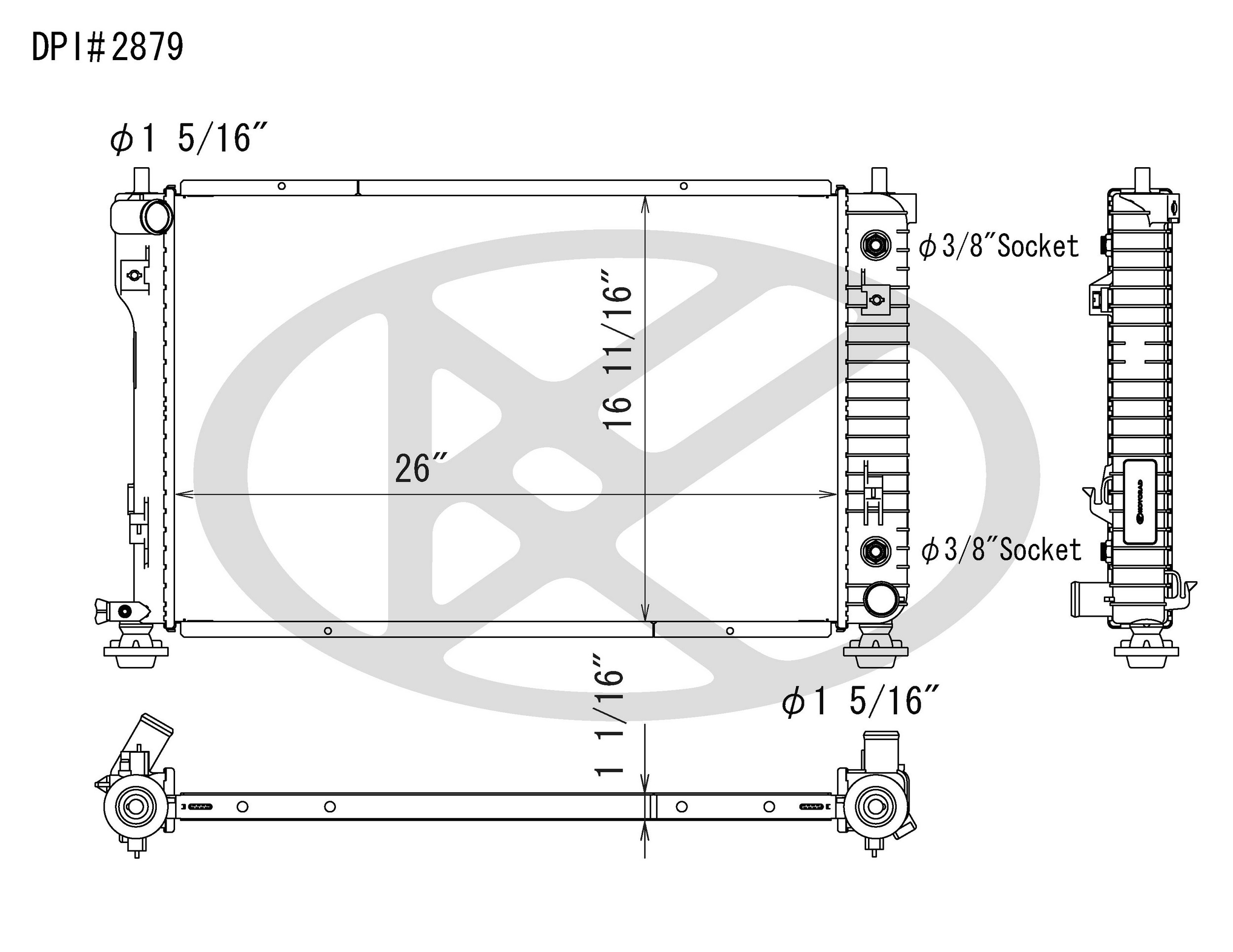 Koyorad Radiator A2879