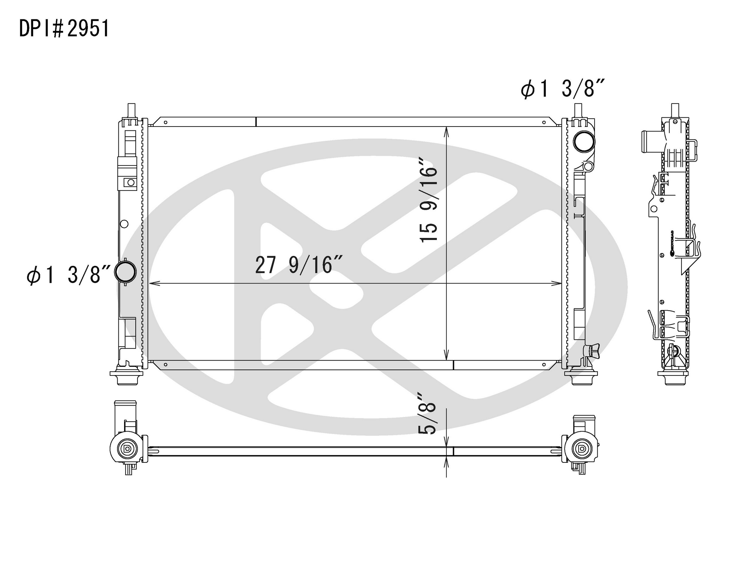 Koyorad Radiator A2951