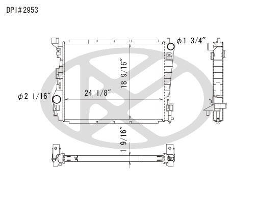 Koyorad Radiator A2953