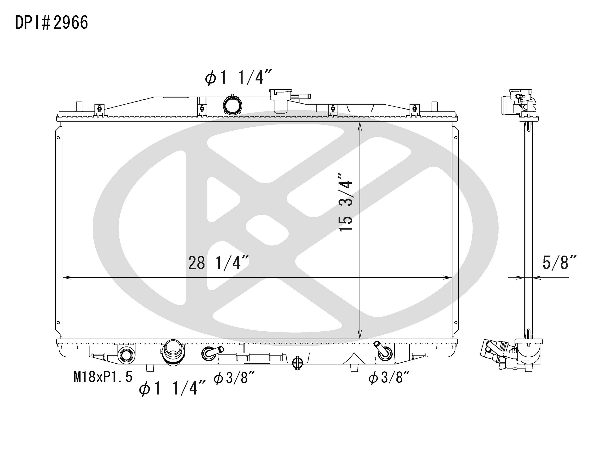 Koyorad Radiator A2966