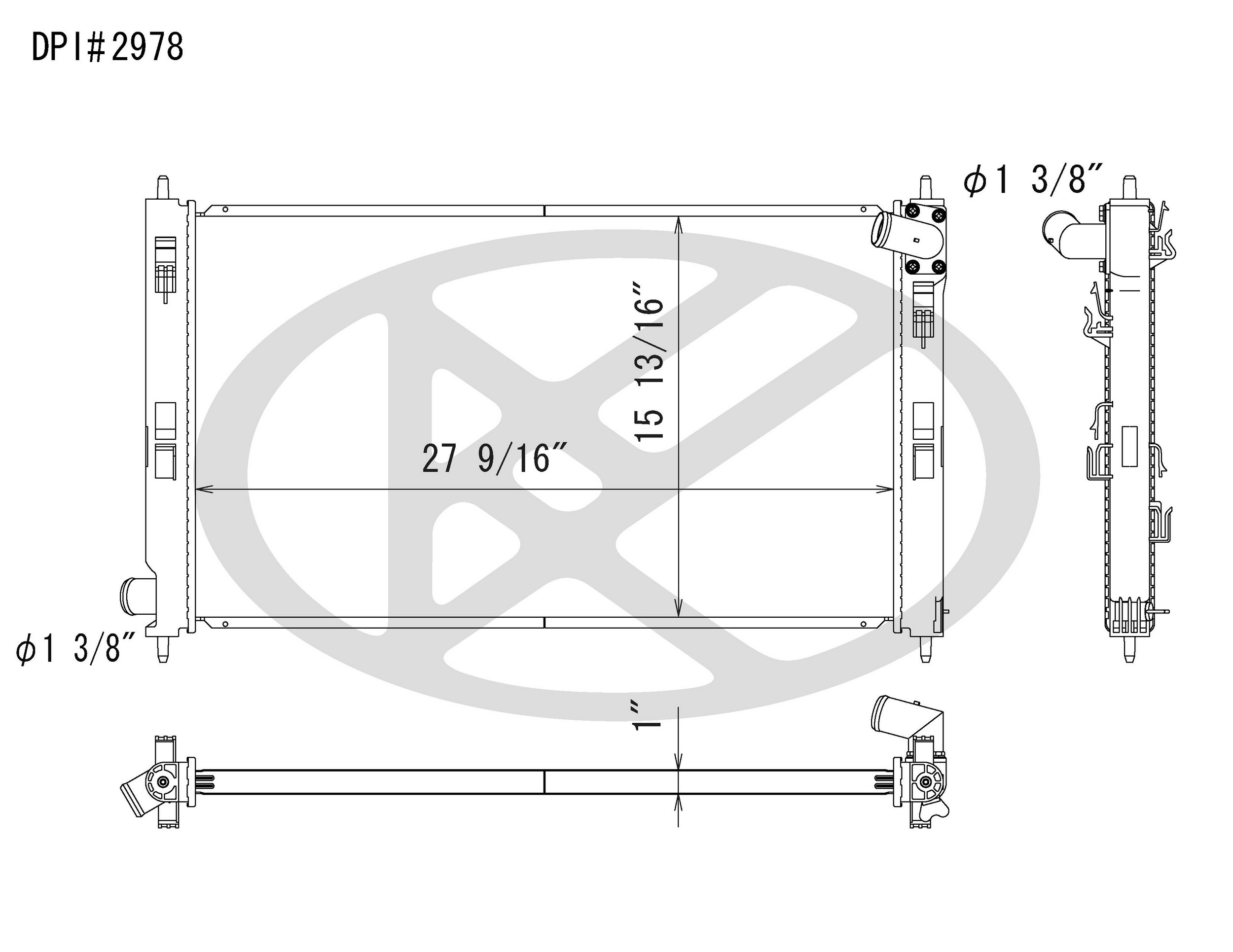 Koyorad Radiator A2978