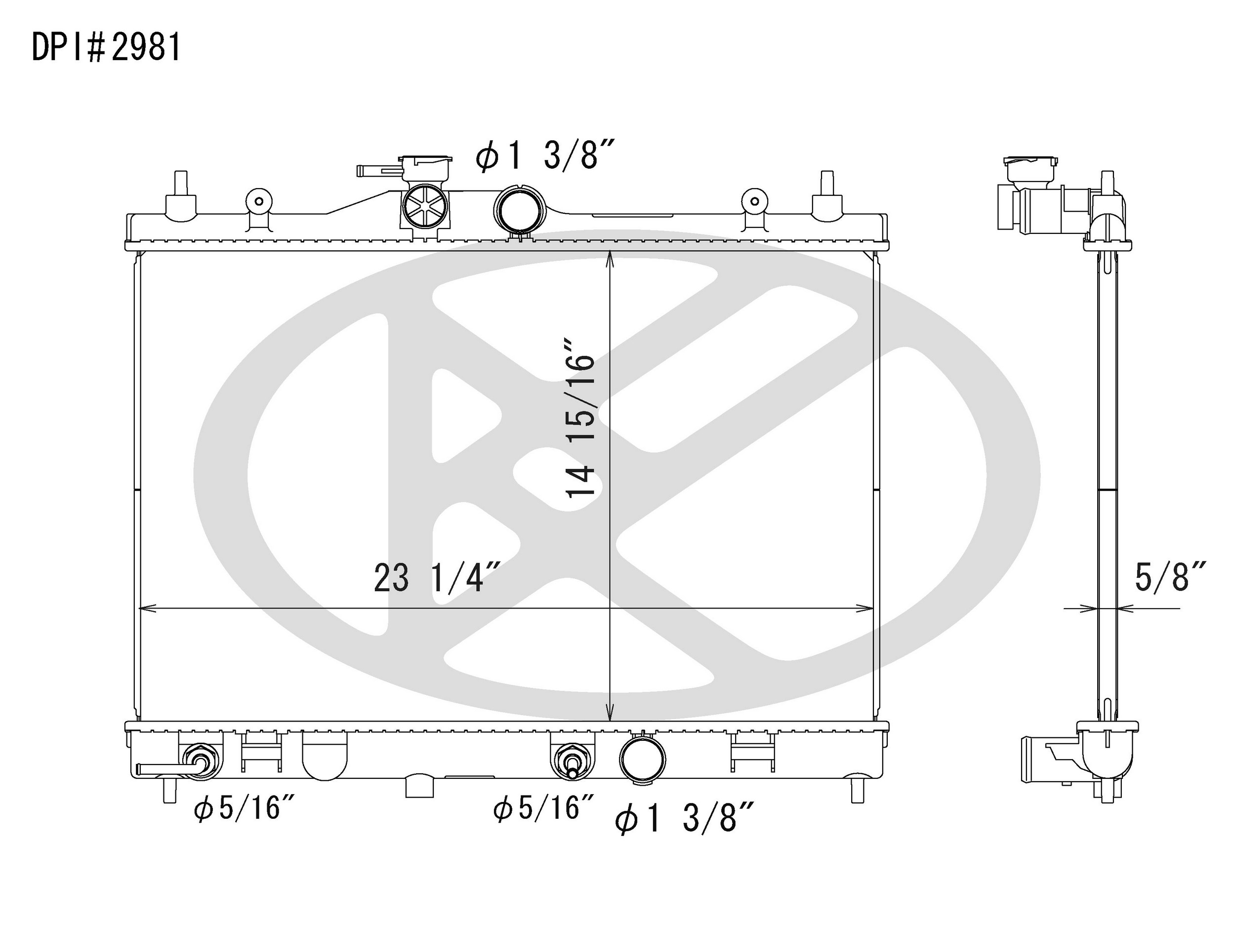 Koyorad Radiator A2981