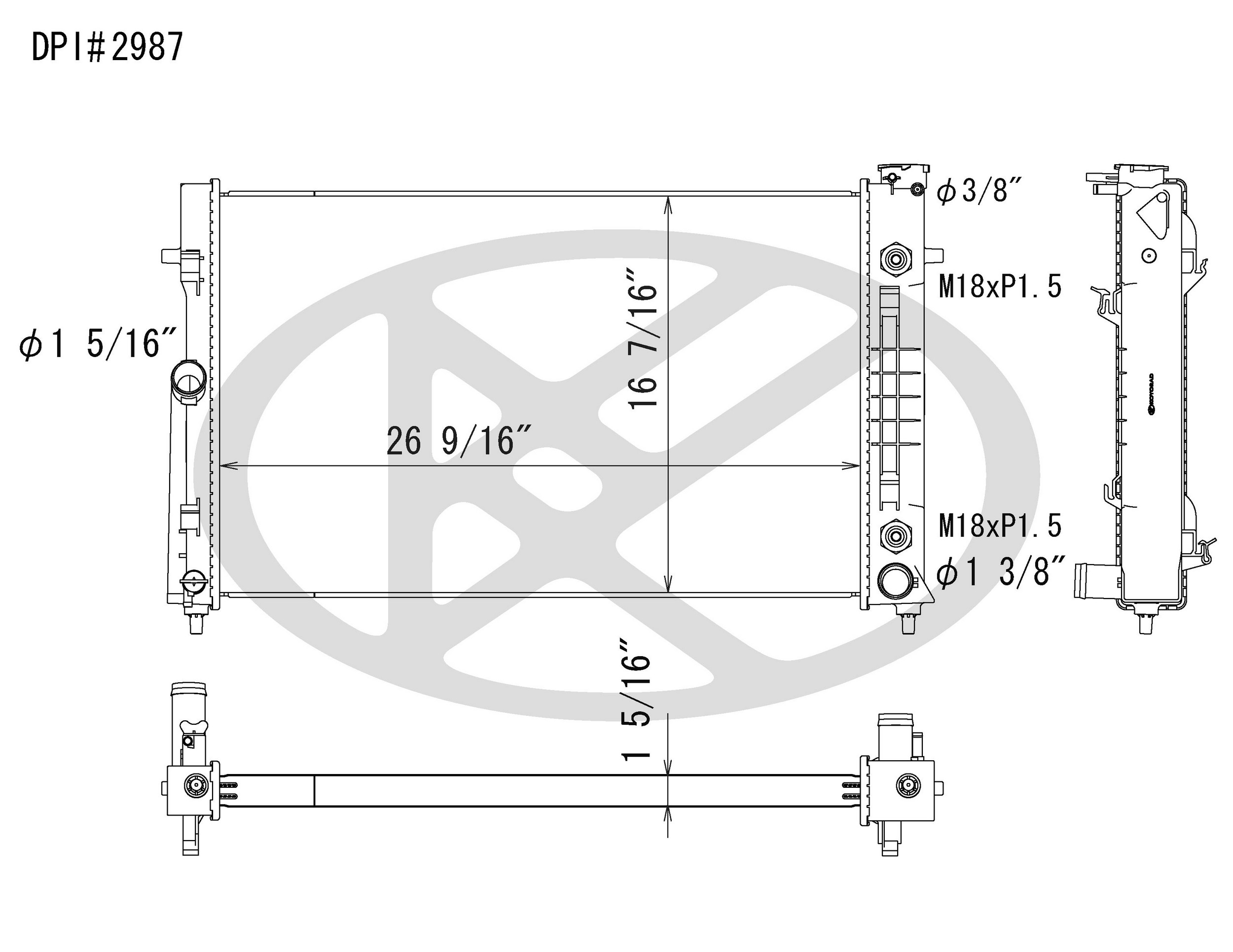 Koyorad Radiator A2987