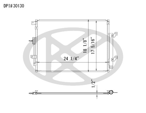 Koyorad A/C Condenser CD331302