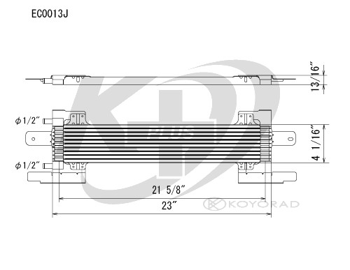 Koyorad Automatic Transmission Oil Cooler EC0013
