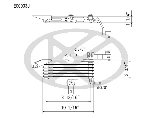 Koyorad Automatic Transmission Oil Cooler EC0033