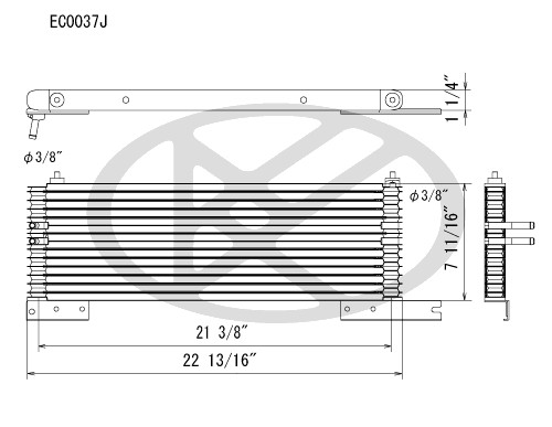 Koyorad Automatic Transmission Oil Cooler EC0037