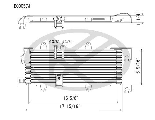 Koyorad Automatic Transmission Oil Cooler EC0057