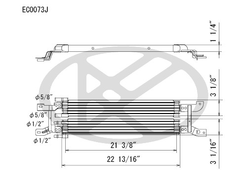 Koyorad Automatic Transmission Oil Cooler EC0073