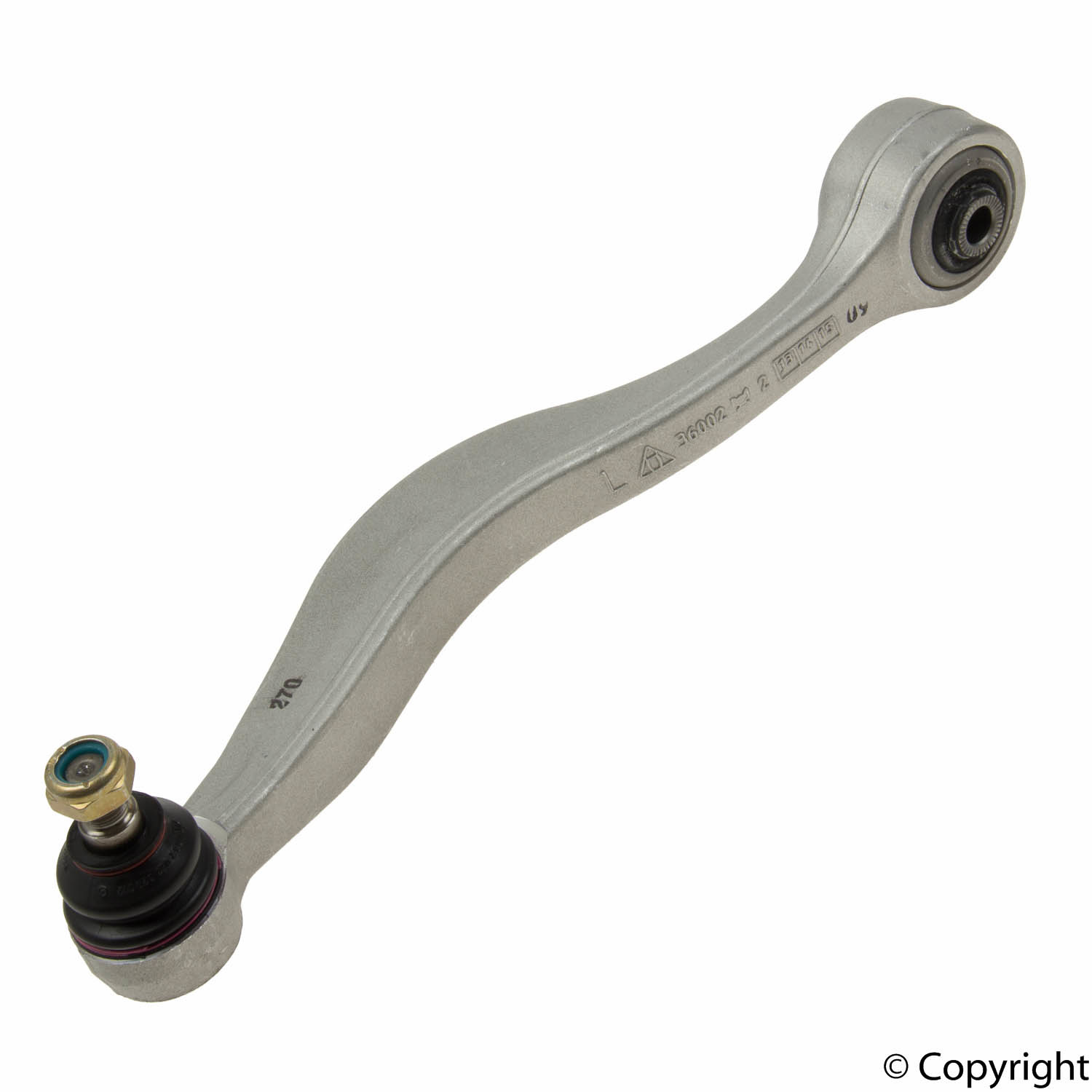 CONTROL ARM AND BALL JOINT ASSEMBLY