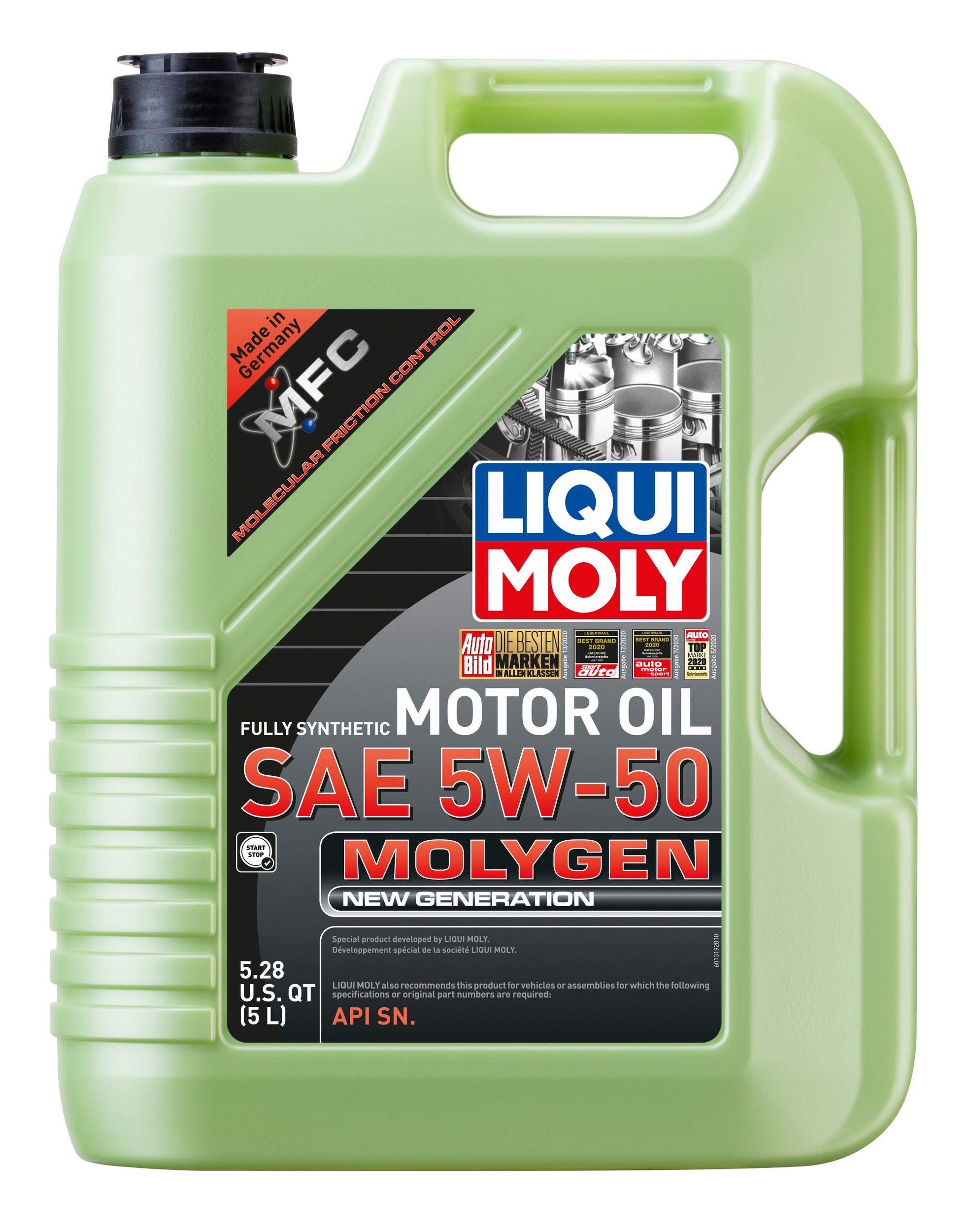 Molygen New Generation SAE 5W-50