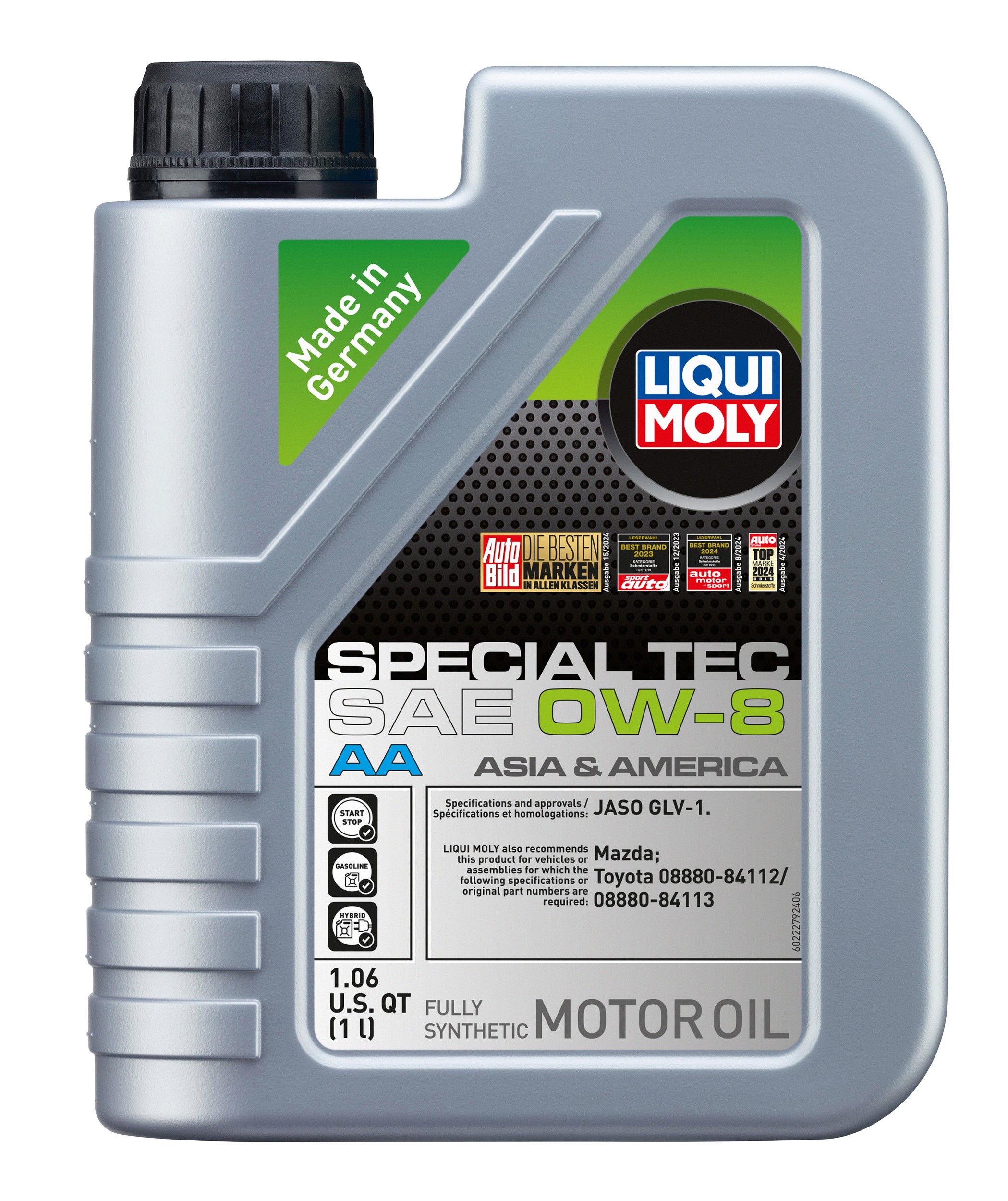LIQUI MOLY S/TEC AA 0W8 6/1LT