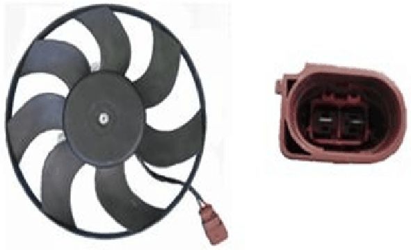 BLOWER COND-RAD FAN AUDI/VW 2005-08