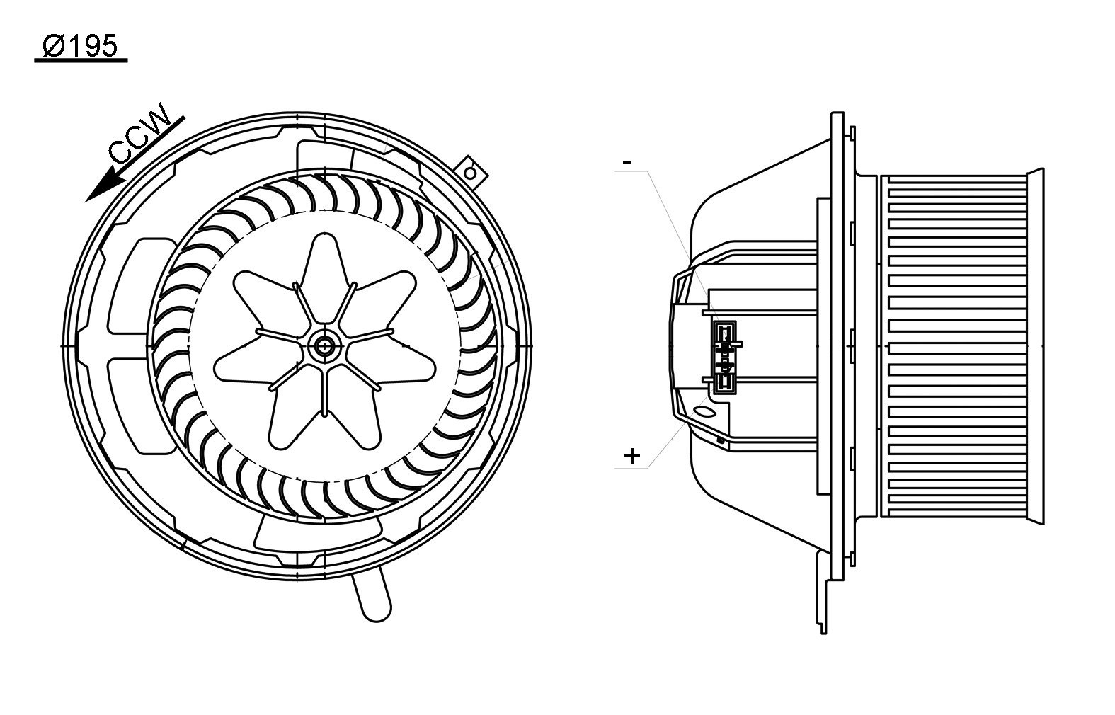 HVAC Blower Motor