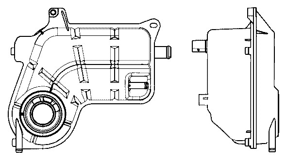 Engine Coolant Reservoir