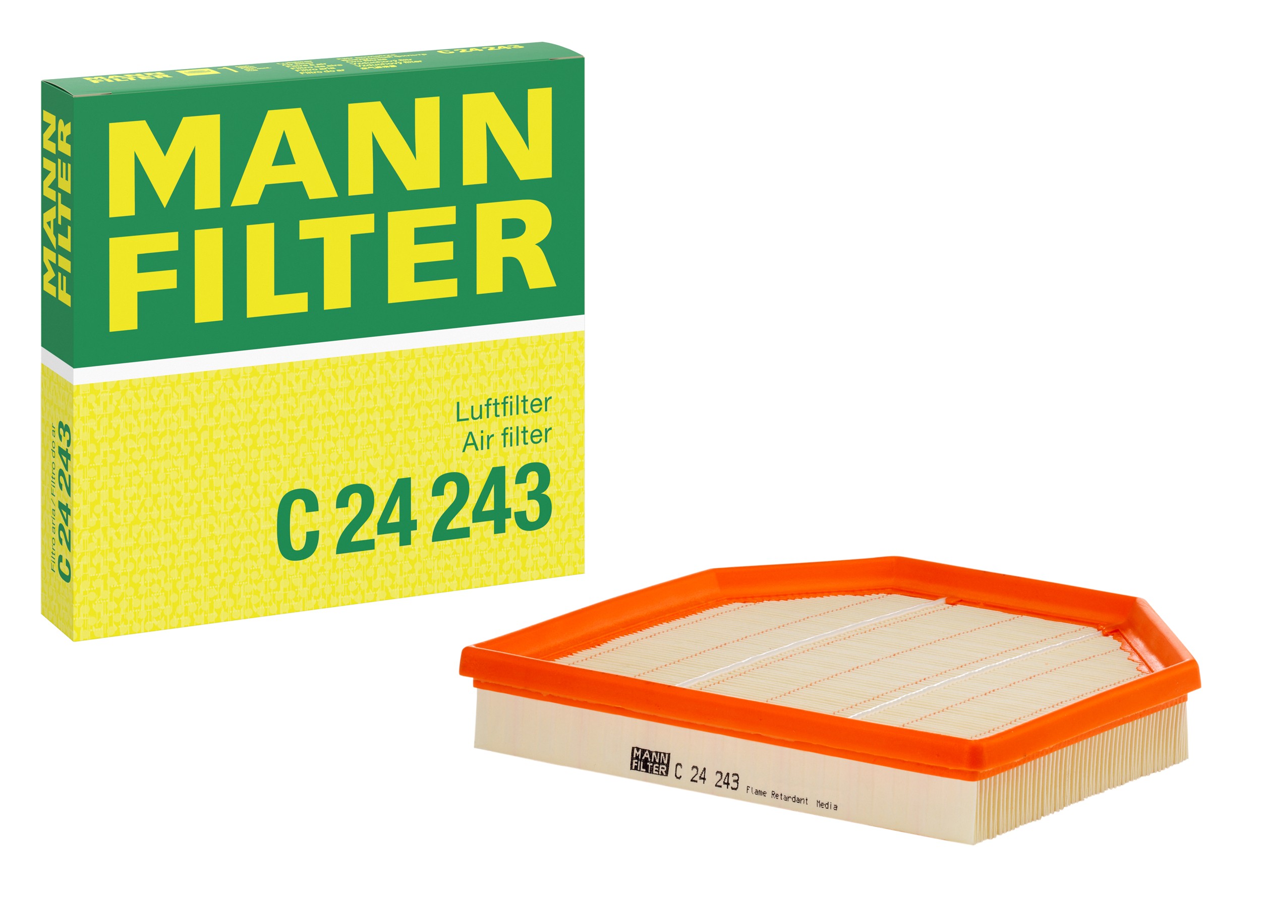 MANN-FILTER BASE Air Filter Panel