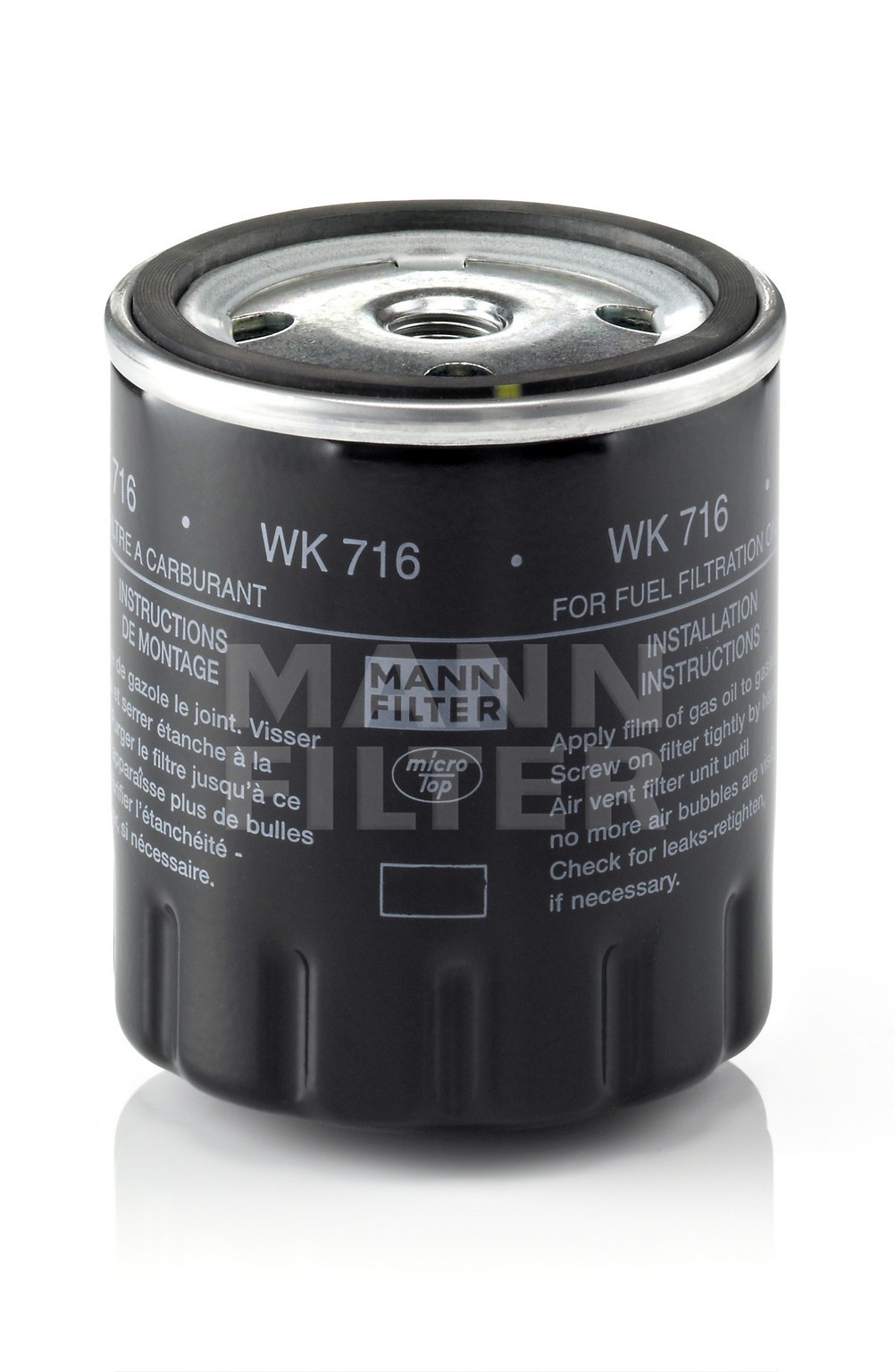 MANN-FILTER BASE Spin-On Fuel Filter
