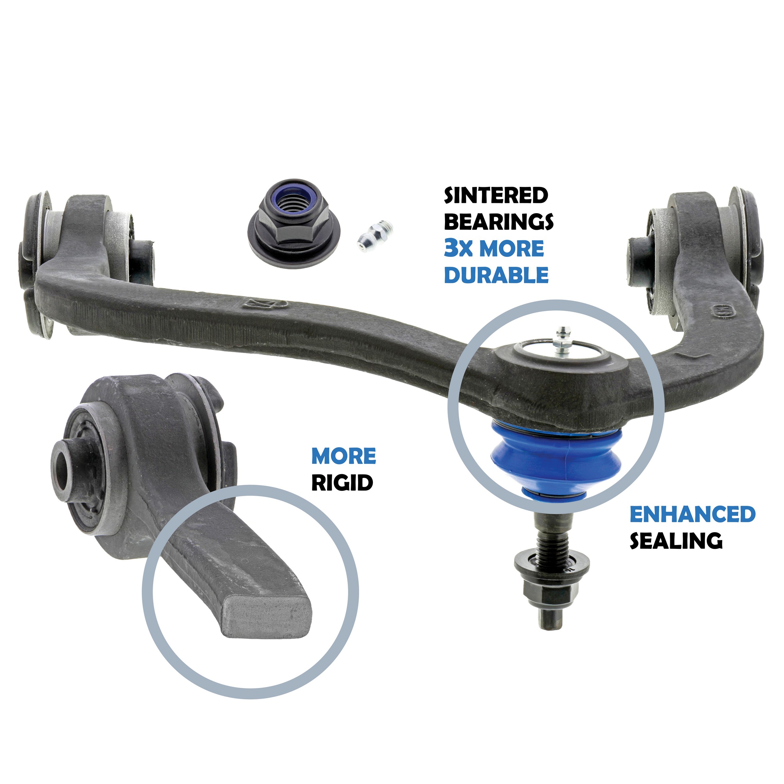 Suspension Control Arm and Ball Joint Assembly