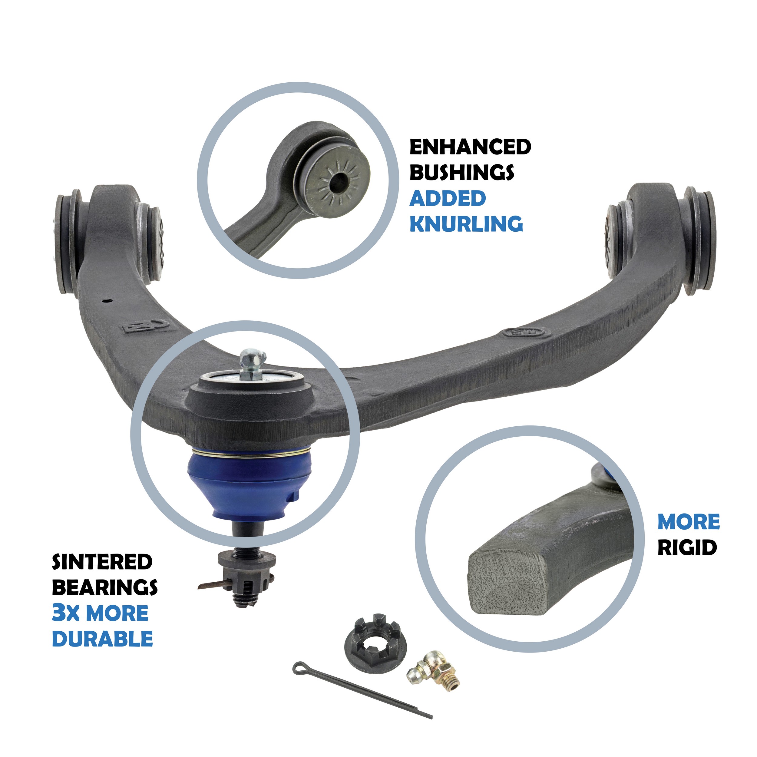 Suspension Control Arm and Ball Joint Assembly