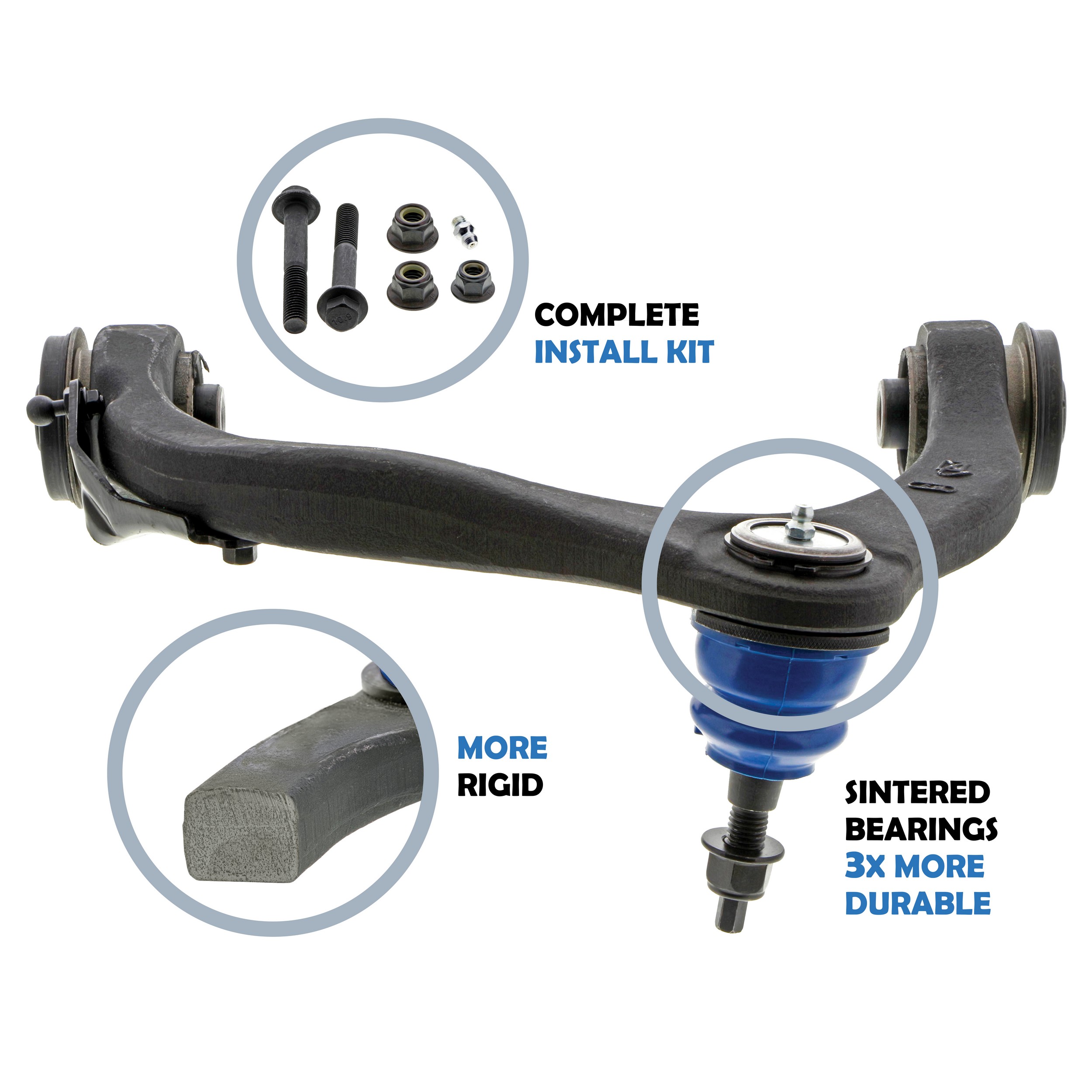 Suspension Control Arm and Ball Joint Assembly