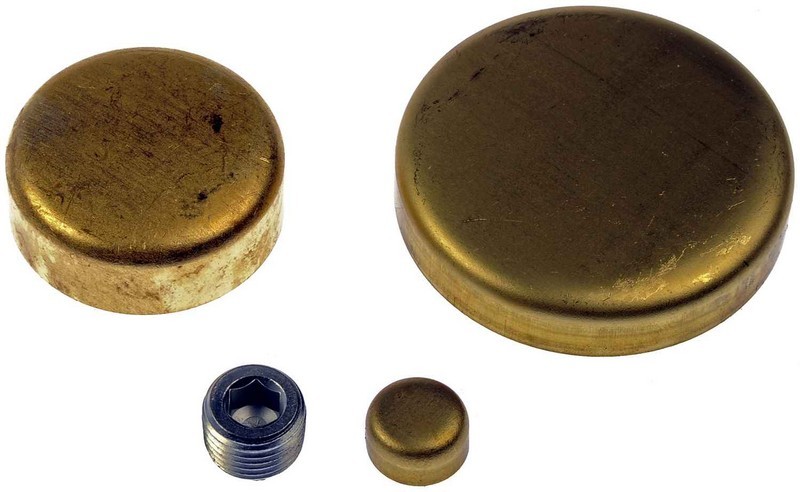Brass Expansion Plug Kit, 10 Expansion Plugs, 4 Pipe Plugs