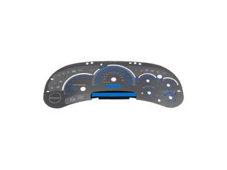 Instrument Cluster Upgrade Kit  Stainless Steel Without Transmission Temperature