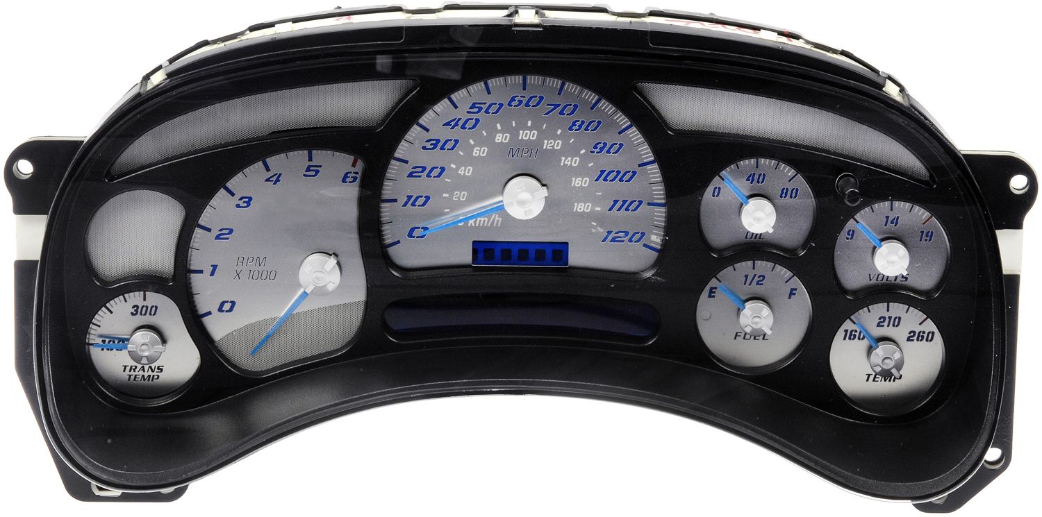 Instrument Cluster Upgrade Kit - Stainless Steel With Transmission Temperature