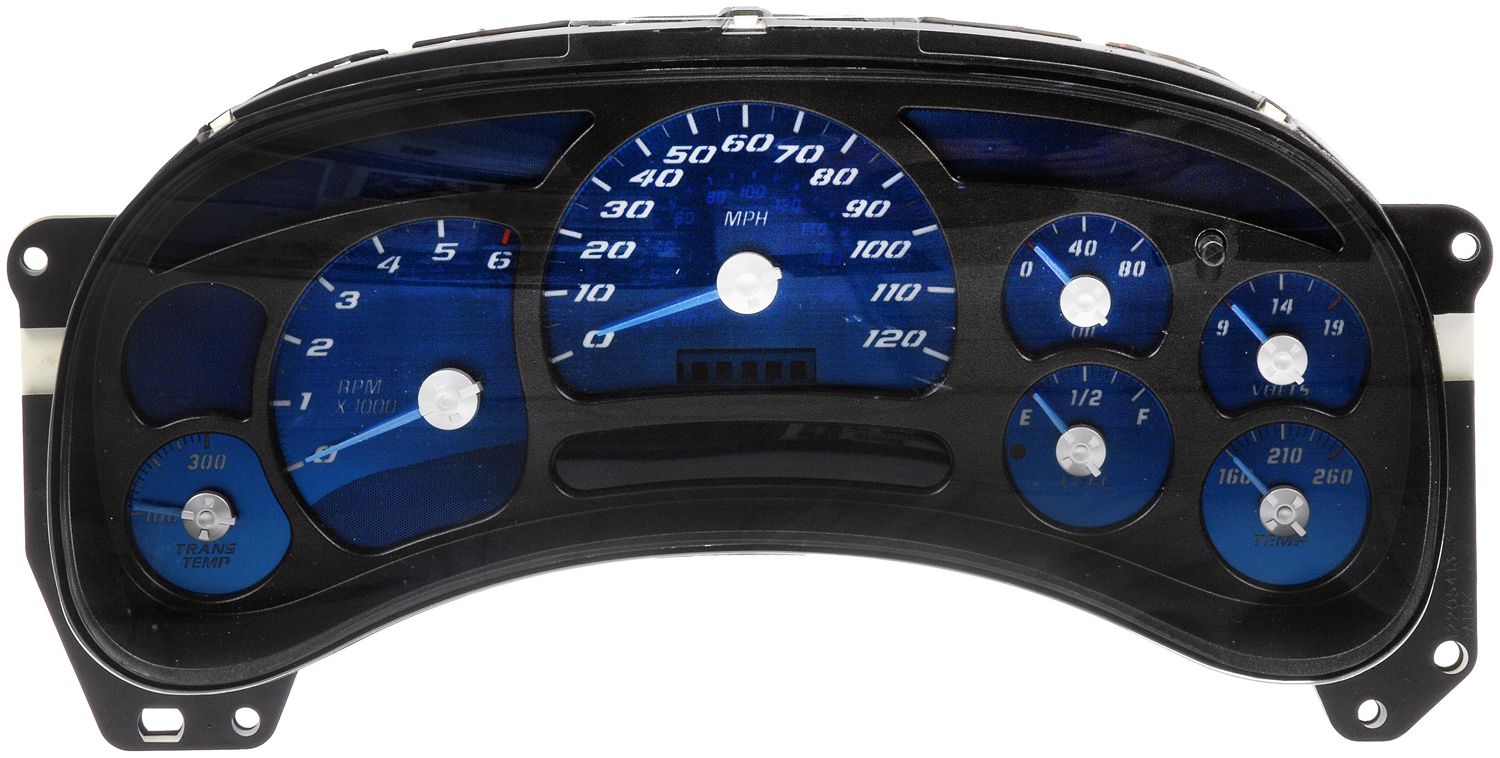 Instrument Cluster Upgrade Kit - Aqua With Transmission Temperature