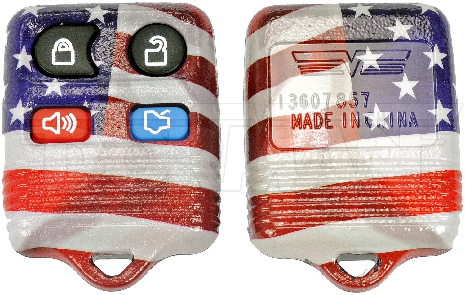 Keyless Remote Case American Flag