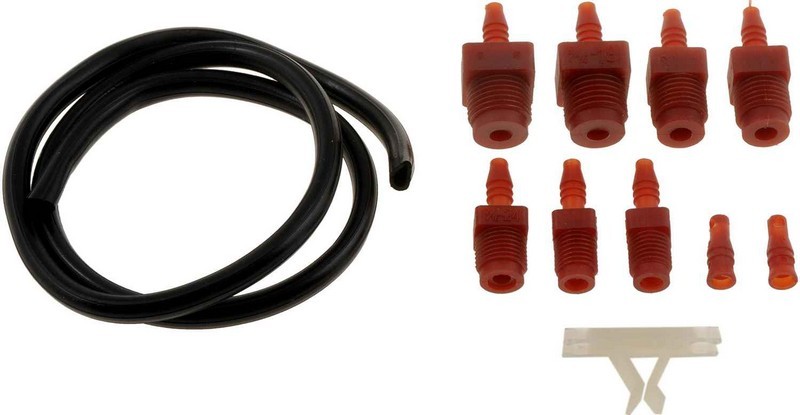 Master Cylinder Bleeder Kit - 22 In. Hose, Clip, And 6 Fittings
