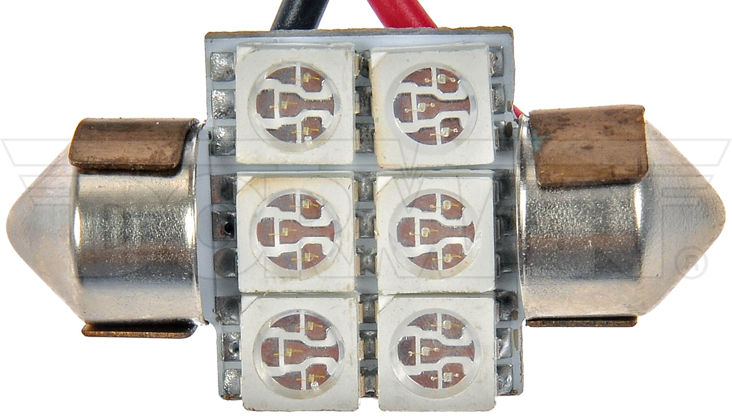 3175 Green 5050SMD 6 LED Bulb