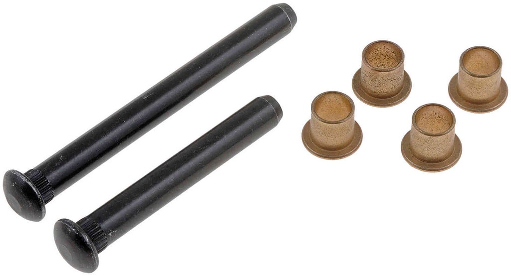 Door Hinge Pin And Bushing Kit - 2 Pins And 4 Bushings