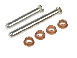 Door Hinge Pin And Bushing Kit - 2 Pins And 4 Bushings