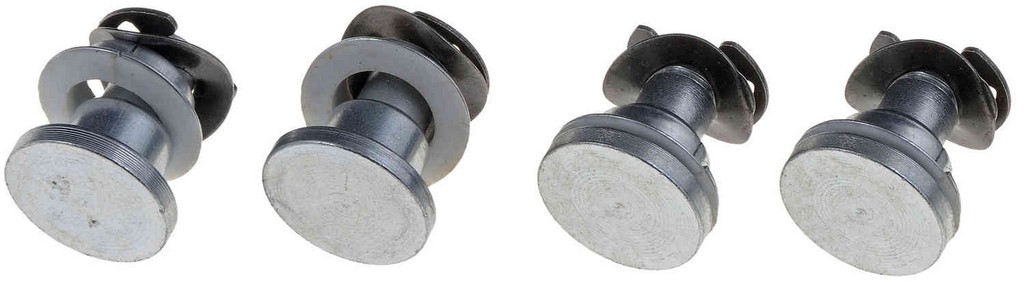 Door Hinge Pin And Bushing Kit - 4 Pins, 4 Bushings, 4 Washers And 4 Clips