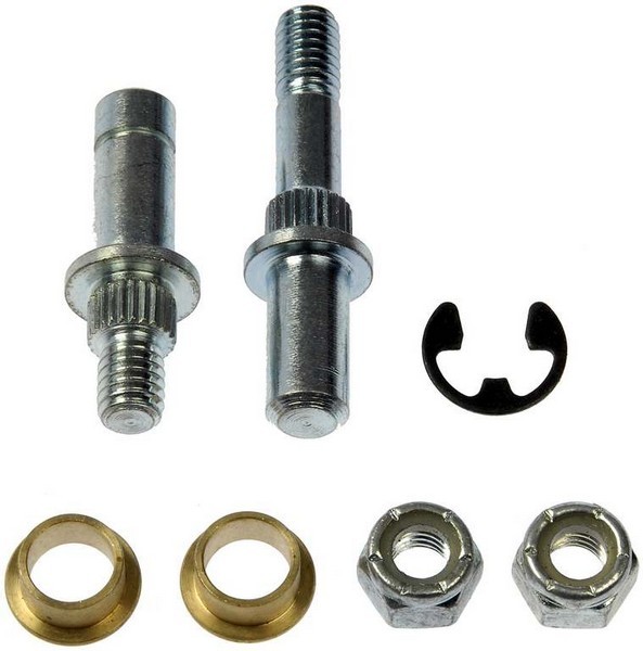 Door Hinge Pin And Bushing Kit - 2 Pins 2 Bushings And 2 Nuts