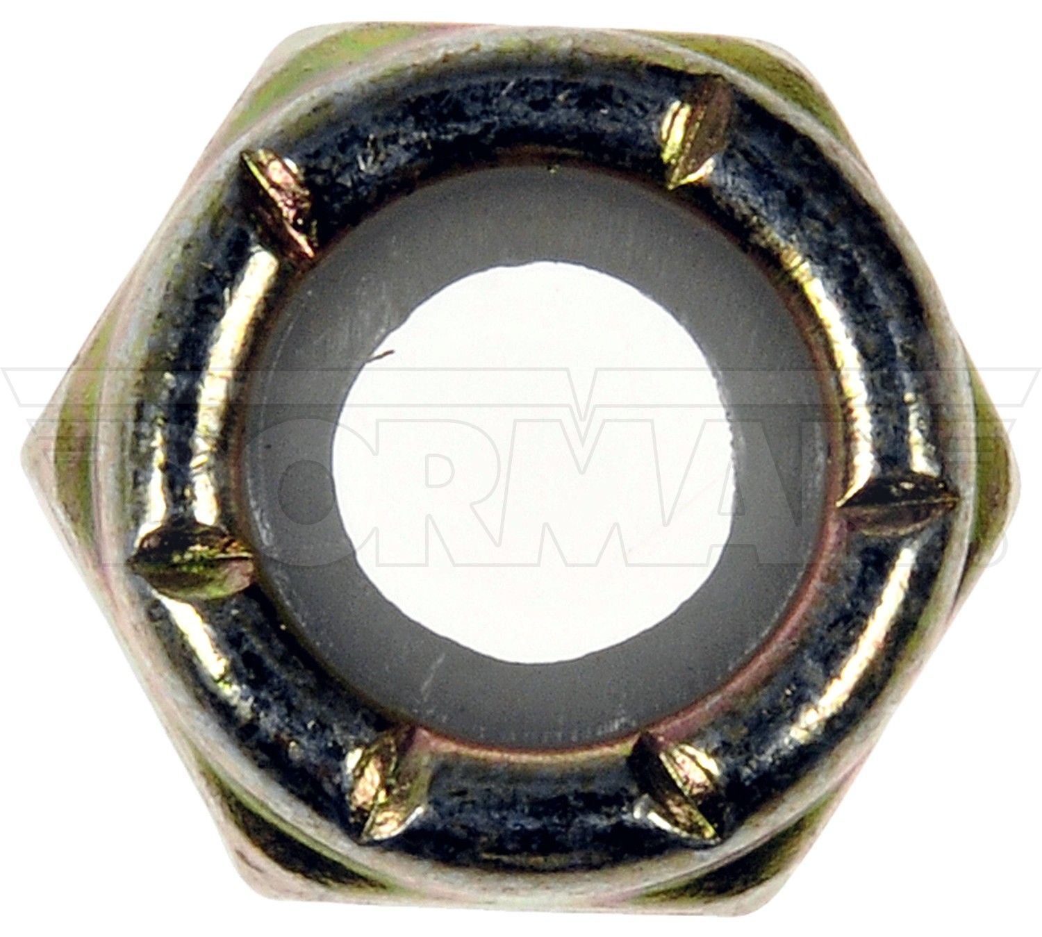 HEX LOCK NUTS WITH NYLON RING-GRADE 2-TH