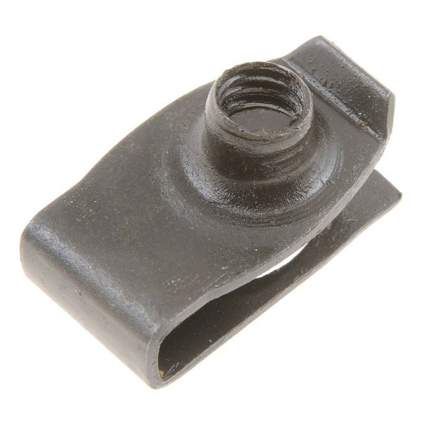 Clip Nut - U Threaded-1/4-20 In X 9/16 In, Panel Range.025 In - .150 In