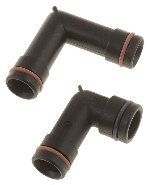 Heater Hose Fittings With O-Rings - Plastic