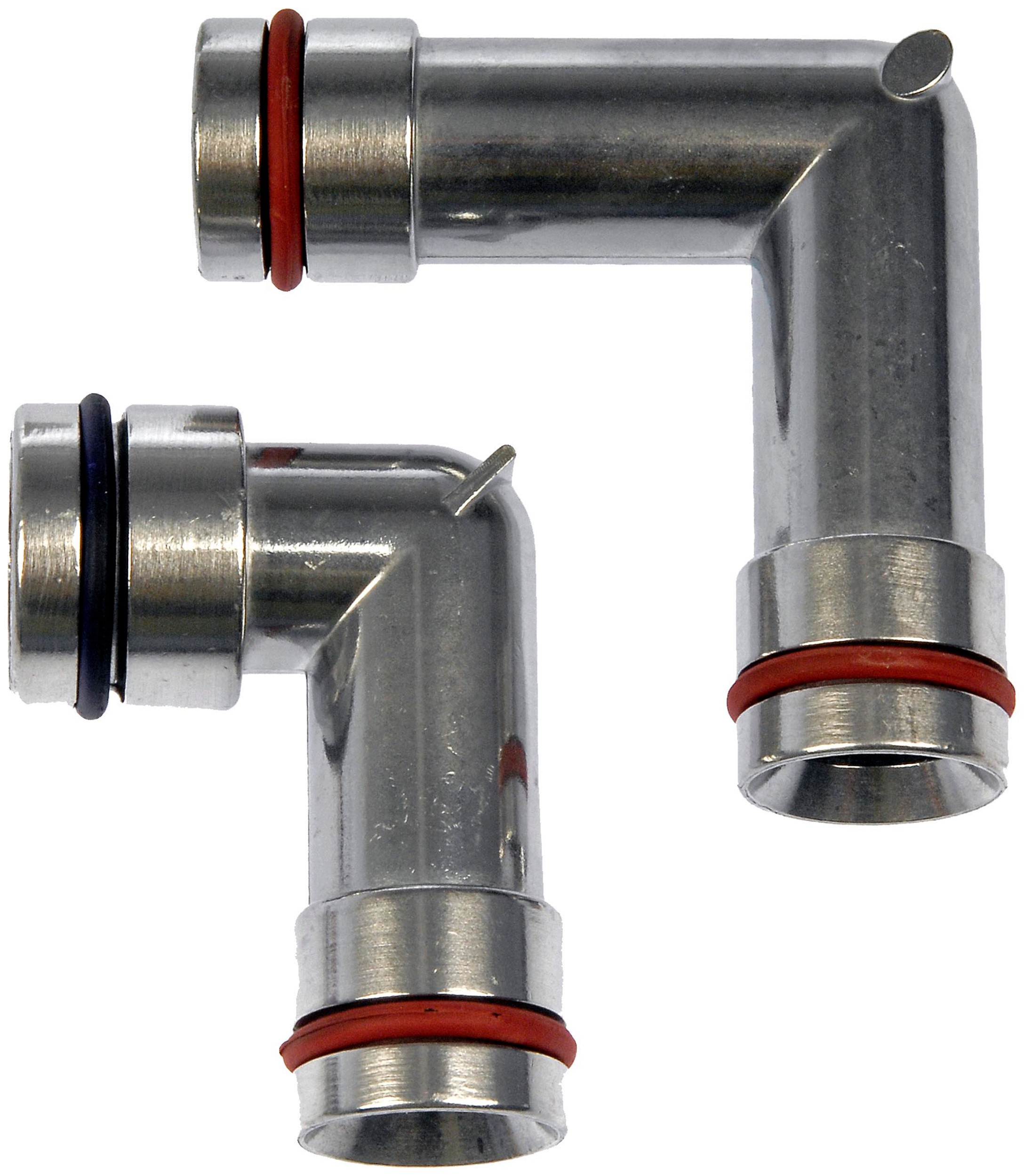 Heater Hose Fittings With O-Rings - Aluminum
