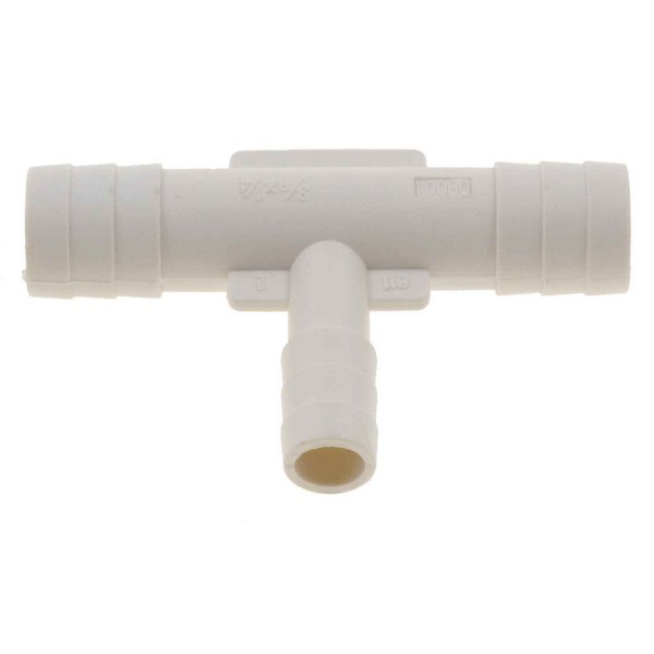 3/8 X 3/8 X 1/4 In. Hard Vacuum Tubing Tee