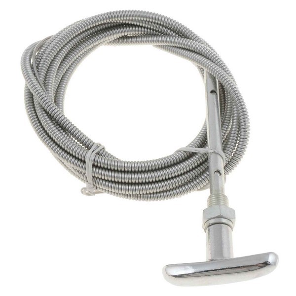 Control Cables With 1 In. Black Knob, 7 Ft. Length