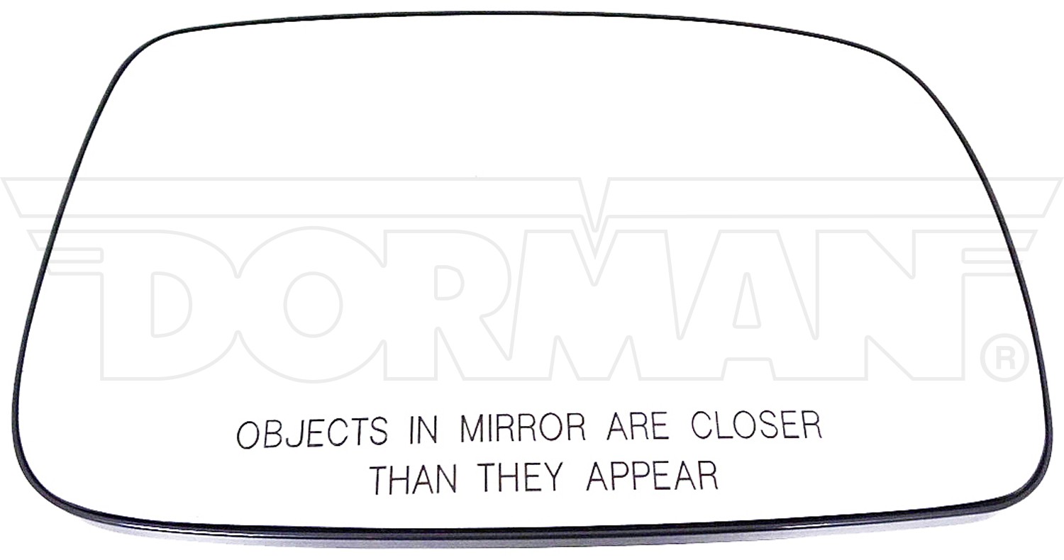 Outer Door Mirror Glass