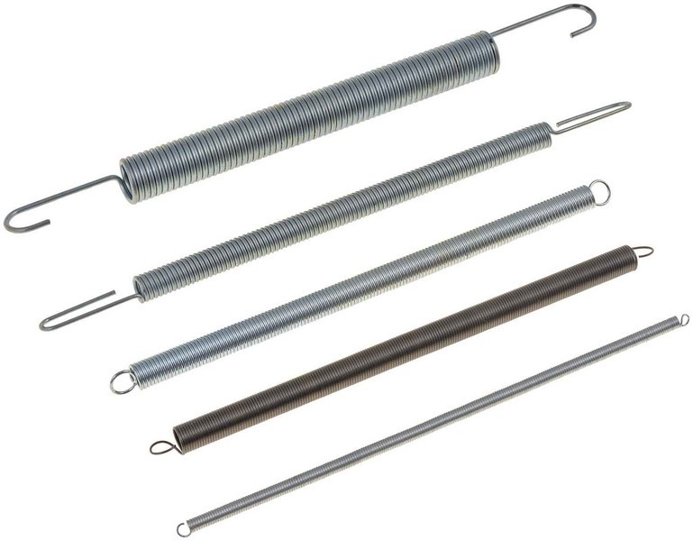 Extension Spring - Length 5-6 In.-O.D. 1/8-7/16 In.-W.D. .020-.060 In.