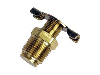 Drain Cock-Brass-Screw In Style-3/8 In. NPT