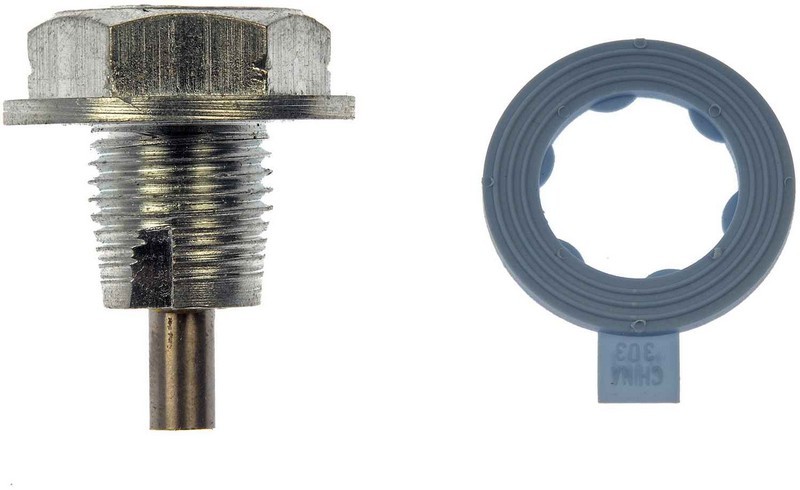 Magnetic Oil Drain Plug 1/2-20 Single Oversized., Head Size 3/4 in